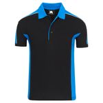 Avocet Polo Shirt Black/Reflex L