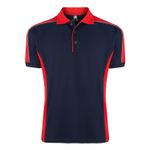 Avocet Polo Shirt Unisex Navy/Red L