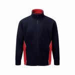 Silverswift Fleece Navy/Red 4Xl