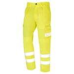 Condor Hi-Vis Cargo Trouser Ylw 48S