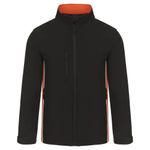 Silverswift Softshell Blk/Org Xl