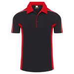 Avocet Wicking Polo Navy/Red 2Xl