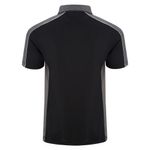 Avocet Wicking Polo Blk/Grh M