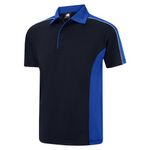 Avocet Wicking Polo Navy/Ro Blu Xs