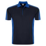 Avocet Wicking Polo Navy/Ro Blu Xs