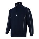 Crane Qtrzip Sweatshirt Navy 2Xl