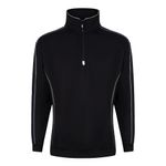 Crane Qtrzip Sweatshirt Blk S