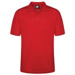 Raven Polo Shirt Unisex Red Xs