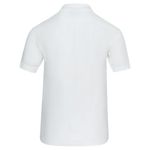 Raven Polo Shirt Unisex White L