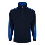 Avocet Sweatshirt Zip Nvy/Ro Blu Xl