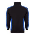 Avocet Sweatshirt Zip Blk/Ro Blu Xs