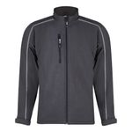 Crane Fur-Lnd Softshell Char/Blk 4Xl