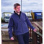 Crane Fur-Lnd Softshell Blk 5Xl