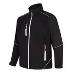 Fireback Softshell Blk/Blk 2Xl
