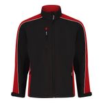 Avocet Softshell Jacket Black/Red Xs