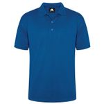 Warbler Stud Polo Shirt Royal Blue M