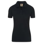 Ladies Osprey Earthpro Polo Black 12