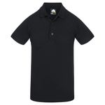 Egret Male Slim Fit Polo Black Xs