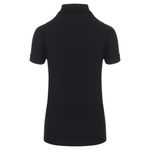 Ladies Eagle Polo Shirt Black 6