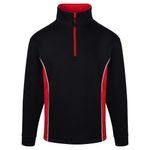 Silverswift Sweatshirt Blk/Red 5Xl