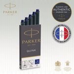 Parker Blu Quink Permink Cartx5 Pk12