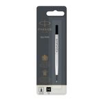Parker Blk Rollerball Pen Rfl Pk12