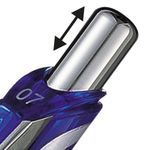 Pentel Retract Metal Tip Blue Pk12