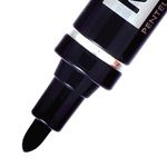 Pentel N50 Bullet Marker Blk Box 12