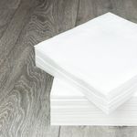 Poppies Napkins 1-Ply White Pk500