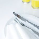 Poppies Napkins 1-Ply White Pk500