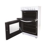 Statesman Elec Cooker Dbl Oven Wht