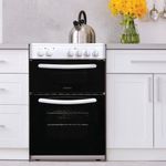 Statesman Elec Cooker Dbl Oven Wht