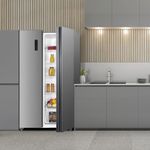 Statesman Amer Frdg Frz Sd By S Inox