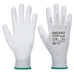 Asta Pu Palm Glove 1Pr Grey Xl Pk12
