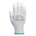 Asta Pu Ftip Glove 1Pr Grey L Pk12