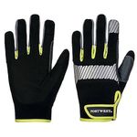 Pw3 Utl Glove 1Pr Blk/Ylw L Pk12