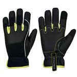 Pw3 Trade Glove 1Pr Blk/Ylw M Pk12