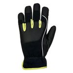 Pw3 Trade Glove 1Pr Blk/Ylw Xl Pk12