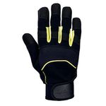 Mechanics A-V Glove 1Pr Black Xl