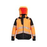 Pw3 Hi Vis Women Wnt Jkt Org/Blk S