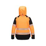 Pw3 Hi Vis Women Wnt Jkt Org/Blk Xl
