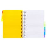Pukka Pads Proj Book/10 Divdr B5 Wht