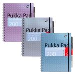 Pukka Exec Ruled Project Book A4 Pk3