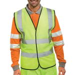 Hi Vis Waistcoat Saturn Yellow 2Xl