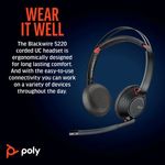 Poly Blackwire 5220 Usb-C/A Hset