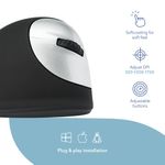 R-Go He Vertical Wls Mouse Medium Rh
