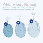 R-Go He Vertical Wls Mouse Medium Rh