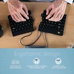 R-Go Split Break Wired Keyboard