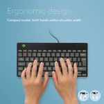 R-Go Compact Break Keyboard Black
