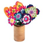 Coloured Craft Buttons Large 450G